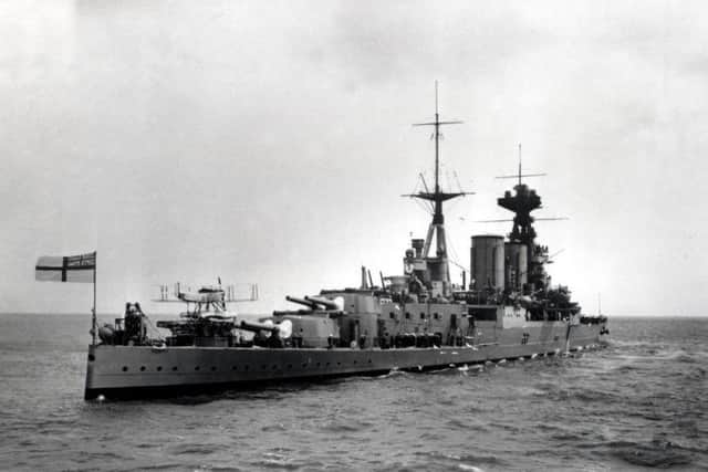 HMS Hood. Royal Navy/PA Wire