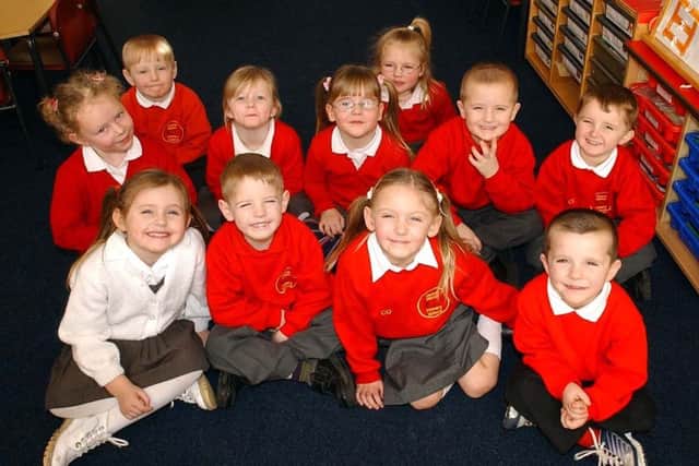 Look at these happy youngsters from Manor Primary in 2003.