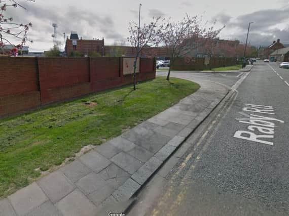 The incident happened on Raby Road, near to the leisure centre. Picture: Google Maps.