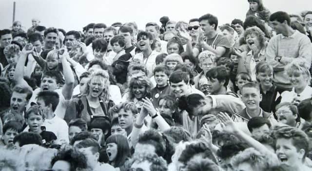 Look at the size of those 1986 Radio 1 Roadshow crowds in Hartlepool. Are you among them?