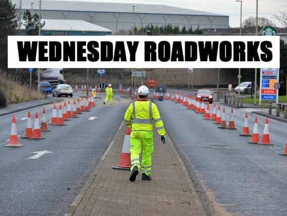 Roadworks warning: Where to expect delays on Wednesday, September 19, in the Hartlepool area.