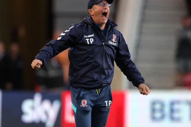 Tony Pulis has guided the club to second in the Championship after nine games