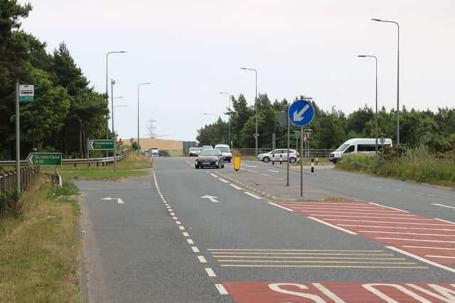The Sheraton junction of the A19/A179 and B1280, which is set for a 1.4million revamp.