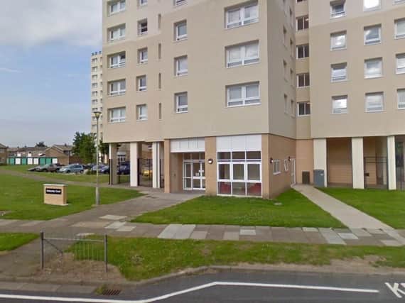 Policeare in theMelsonby Court area of Billingham. Picture: Google Maps.