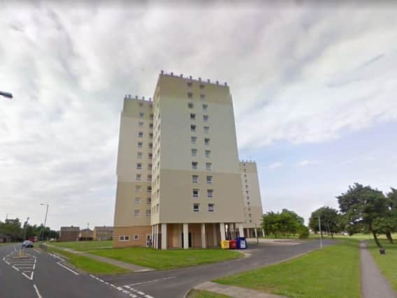 Police were called to Melsonby Court in the early hours of yesterday. Image copyright Google Maps.