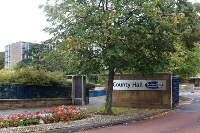 County Hall, the headquarters of Durham County Council.