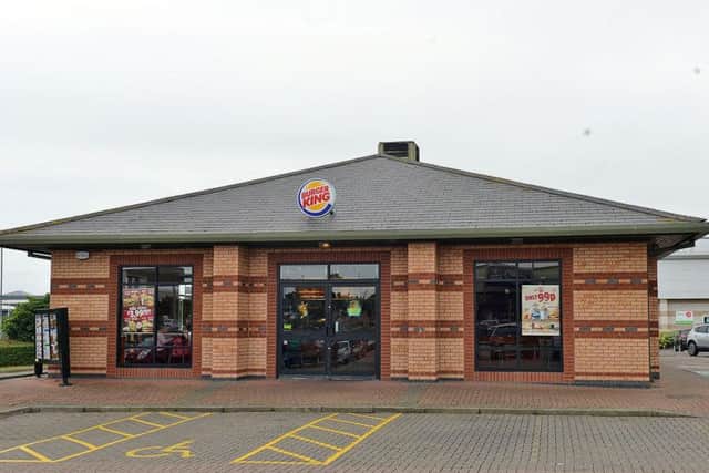 Hartlepool's Burger King, on Anchor Retail Park, closed in 2015.