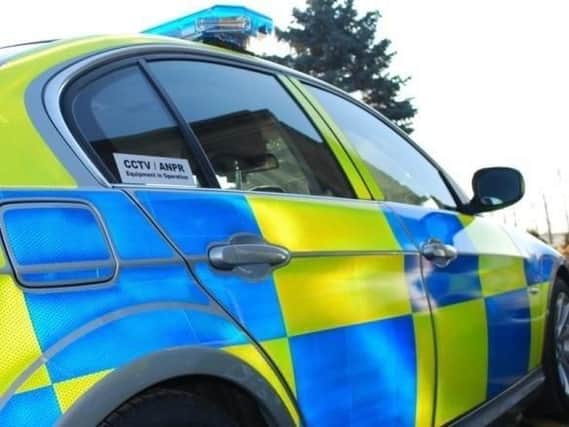 Police are at the scene of the accident on the A1(M).