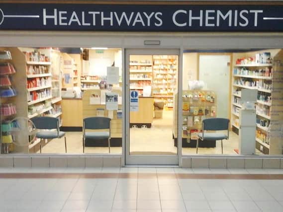 Healthways Chemist in Middleton Grange shopping centre, Hartlepool, has been taken over.