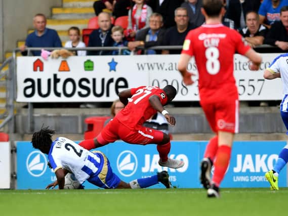 Peter Kioso has played his part in Hartlepool's fine defensive performances