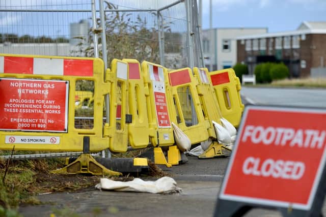 Around a week's worth of gas works are taking place on Hartlepool's Oakesway Industrial Estate.