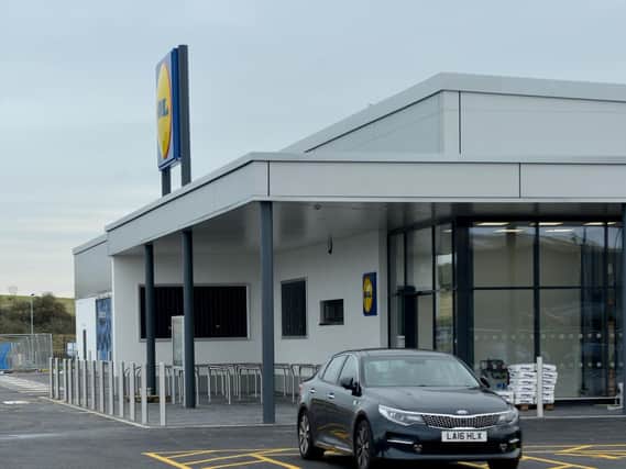 Lidl worked with construction firm Tolent Construction to build the store,with work starting back in April.
