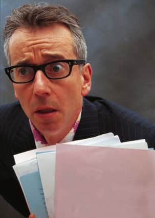 John Hegley who has lined up a double bill of shows in Hartlepool.