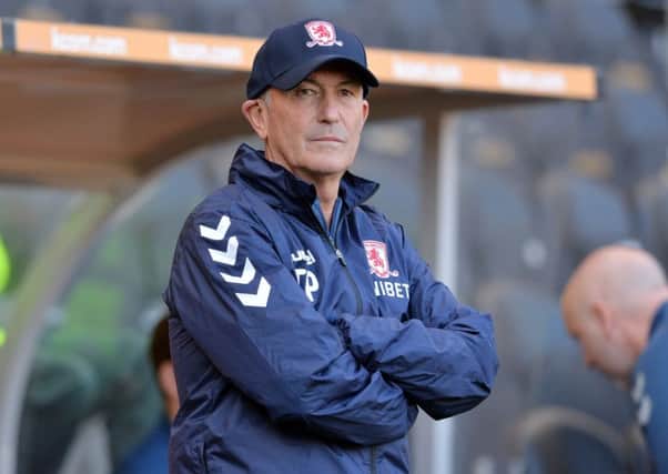 Tony Pulis, Middlesborough manager (Picture: Bruce Rollinson)