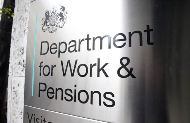 The Department for Work & Pensions. Picture by PA Wire/PA Images