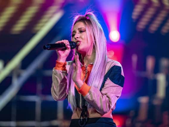 Molly Scott has has the backing of Sunderland AFC as she prepares for the second week on the X Factor.