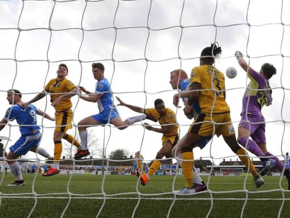 Hartlepool will lock horns with Sutton once again this weekend