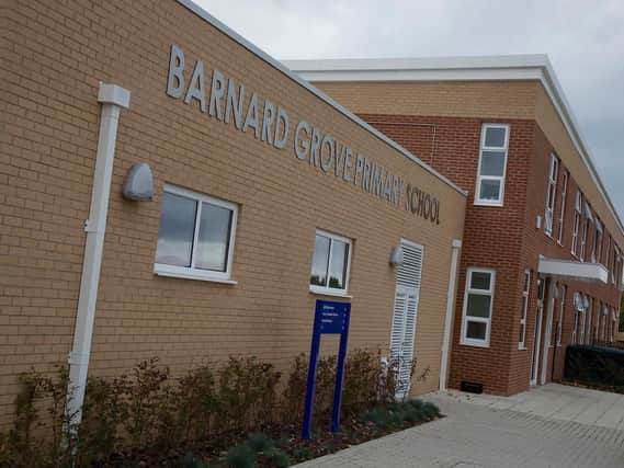Barnard Grove school in Hartlepool.