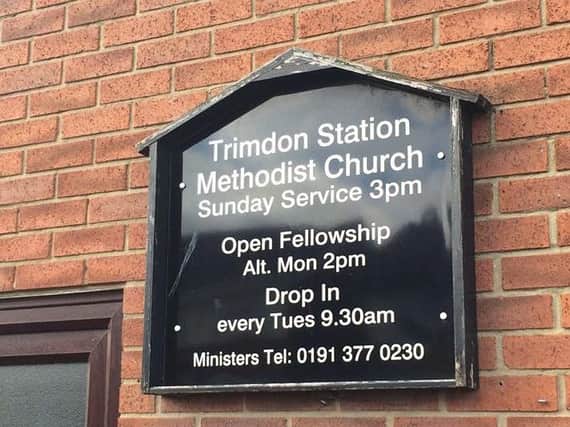Trimdon Station Methodist Church.