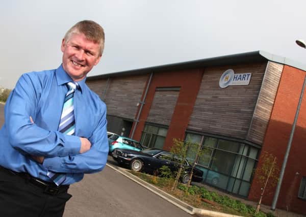 Alby Pattison, managing director of Hart Biologicals which is on board as a best of Hartlepool sponsor.