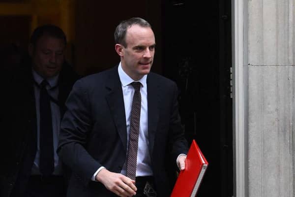 Dominic Raab has resigned as Brexit Secretary. Picture: PA.