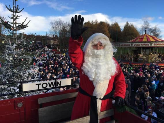 Father Christmas lands at Beamish this weekend