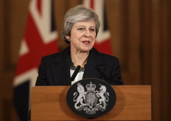 Prime Minister Theresa May holds a press conference at 10 Downing Street, London, to discuss her Brexit plans. Picture by Matt Dunhaml/PA Wire