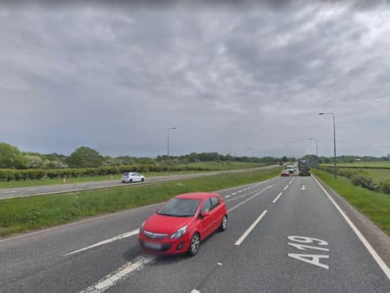 A19 southbound at Elwick. Picture credit :Google