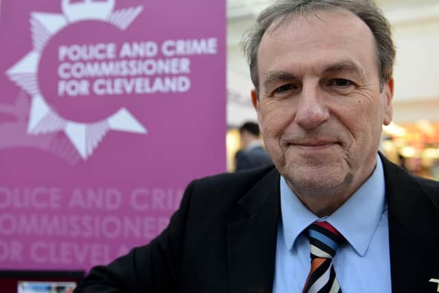 Cleveland Police and Crime Commissioner Barry Coppinger.