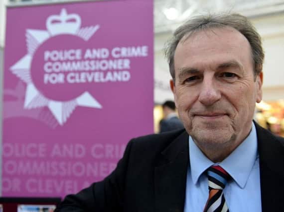 Barry Coppinger, Police and Crime Commissioner for Cleveland.