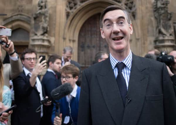 Road Mogg! Jacob Rees-Mogg making a spectacle of himself.