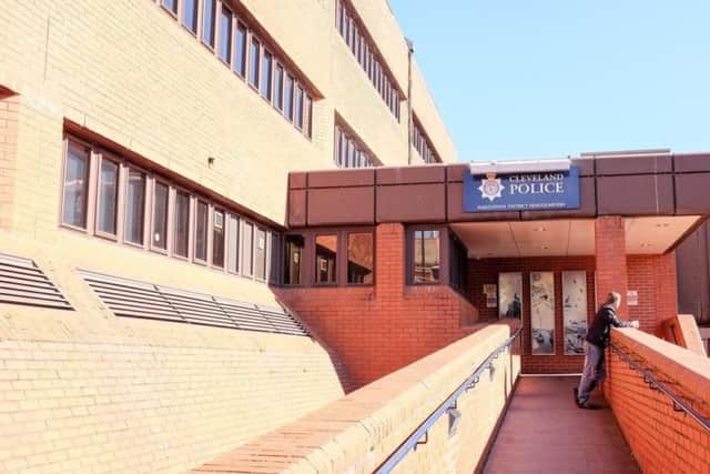 Hartlepool Police Station.