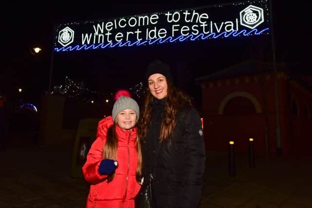 Lisa and Oliver (9) Corner of were part of Hartlepool Wintertide Festival last year.