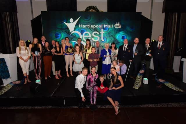 Award winners in the Hartlepool Mail Best of Hartlepool Awards 2108 at the Hardwick Hall, Sedgefield.