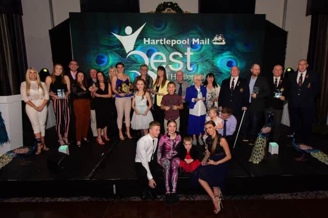 All of the winners at the Best of Hartlepool Awards.