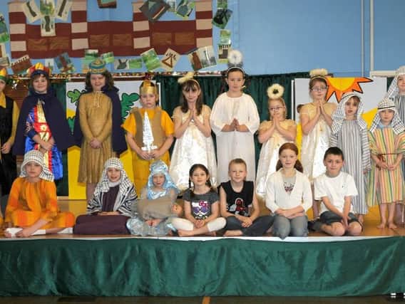 Ward Jackson Primary School's Nativity play in 2010.