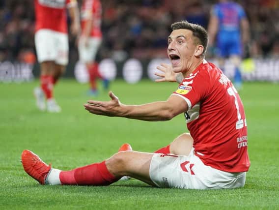 Middlesbrough have been offered the chance to make Jordan Hugill's stay a permanent one