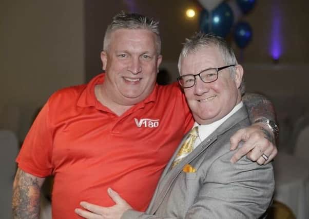 Kev Hill (left) and Les Watts are staging the Legends show at Hartlepool Workingmen's Club on Friday November 30 in aid of charity Bringing Back A Smile.