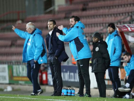 How does Matthew Bates' record compare to other sacked Hartlepool managers?