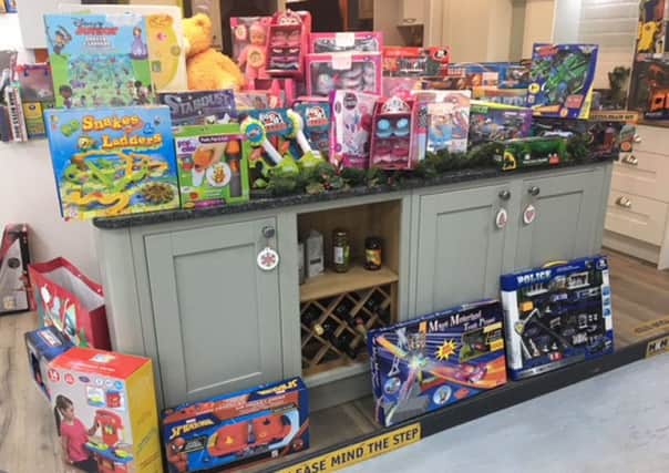 Some of the many toys donated to the Hartlepool Mail Give A Little Gift Appeal