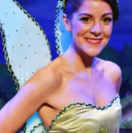 Victoria Holtom who is playing Tinkerbell in Peter Pan at the Forum Theatre. Picture by FRANK REID
