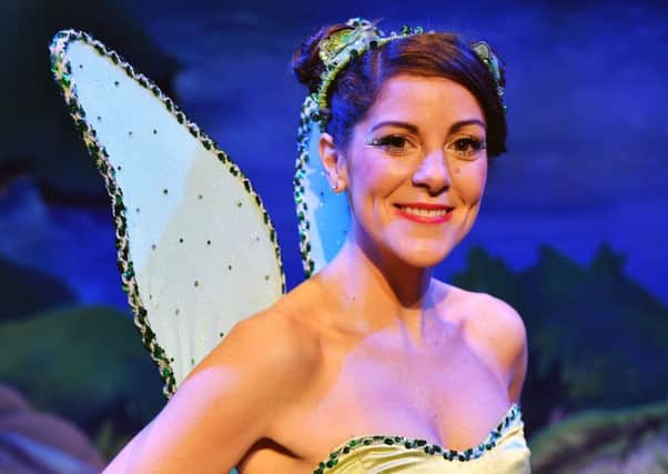 Victoria Holtom who is playing Tinkerbell in Peter Pan at the Forum Theatre. Picture by FRANK REID