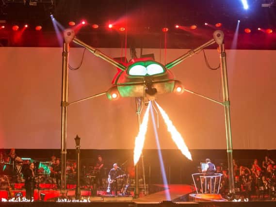 Jeff Wayne's Musical Version of The War Of The Worlds was one of the most spectacular shows ever seen at the arena. Pic: Mick Burgess.