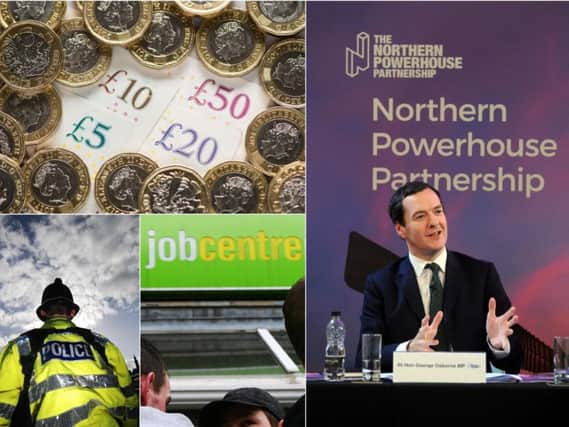 A report has been published by IPPR North. Pictures: PA and JPI Media.
