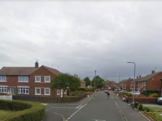 The incident happened on Hylton Road in Billingham. Image copyright Google Maps.
