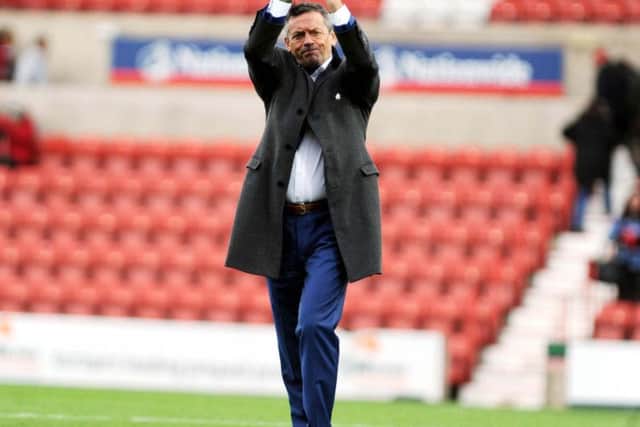 Phil Brown, who was sacked by Swindon Town in November.