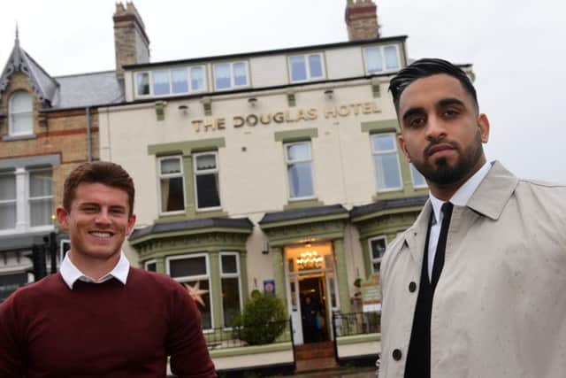The Douglas Hotel owner Raqueeb Ramzan and business man Jack Griffiths have teamed up to offer homeless people a night at the hotel