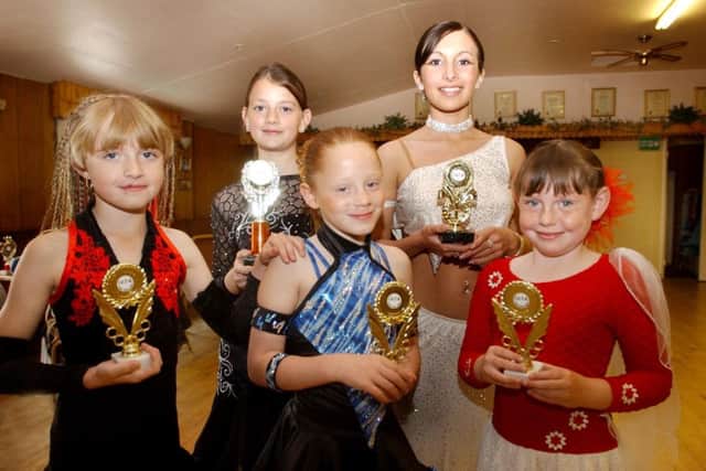 Some of Carol Hammond's award-winning dancers in 2004. Do you recognise any of them?