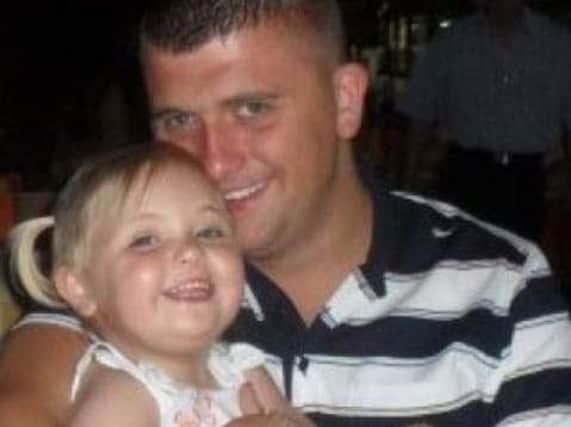 Scott Fletcher and his daughter Lucie.
