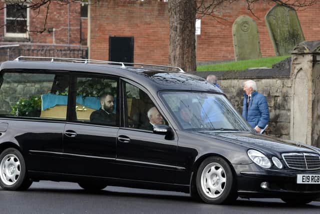 Tommy Johnson's funeral took place on Friday.